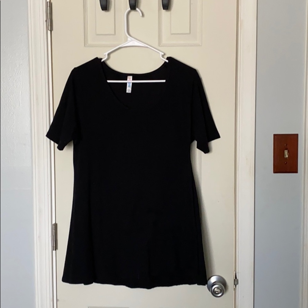Long black flare out top